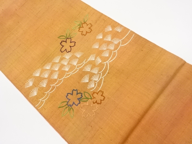 Japanese Kimono / Fukuro Obi Silk